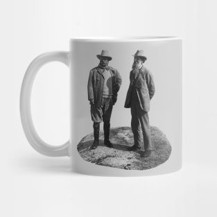 Theodore Roosevelt & John Muir at Glacier Point Mug